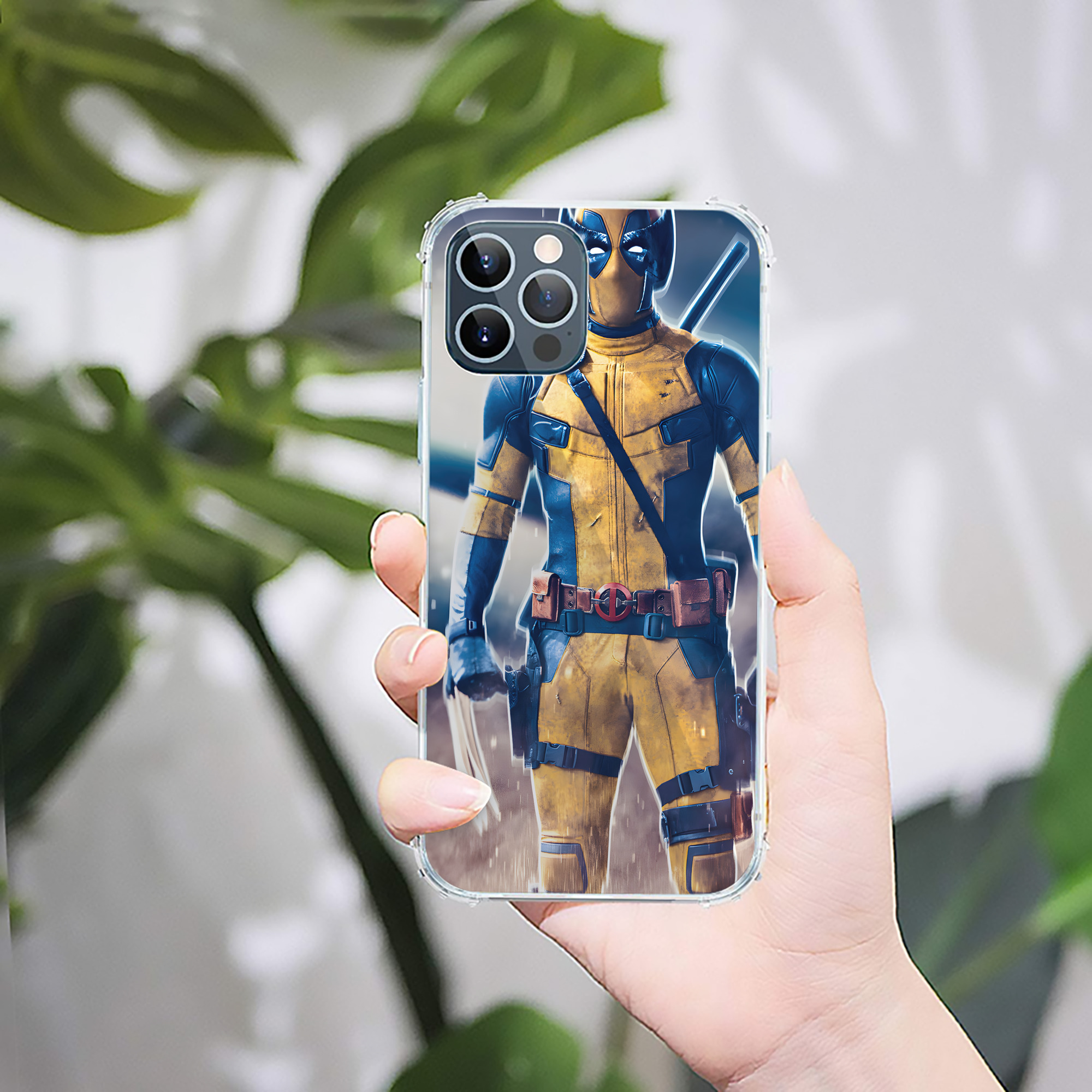 （画像用） アベンジャーズ The Avengers 【iPhone 12シリーズ対応】透明スマホケース（クリアソフトケース）